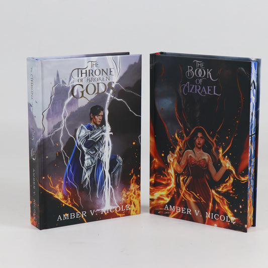 The Book of Azrael and The Throne of Broken Gods - Digital Signed